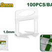 Jadever Tile Spacer 1mm 100 Pcs Precision & Easy Use