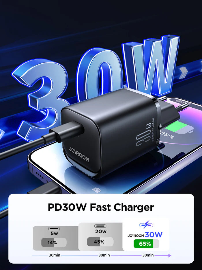 JoyRoom Speed Series PD 30W Single Port Charger