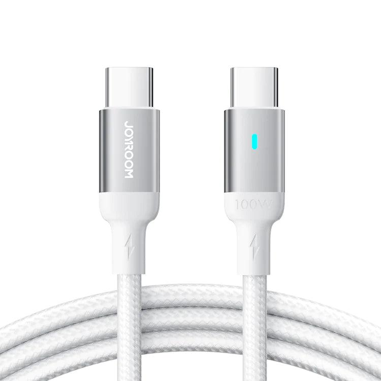 Joyroom 100W Type C to Type C Cable Fast Charging - White
