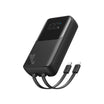 Joyroom 30W Mini Power Bank with Dual Cables 10000mAh Portable - Black