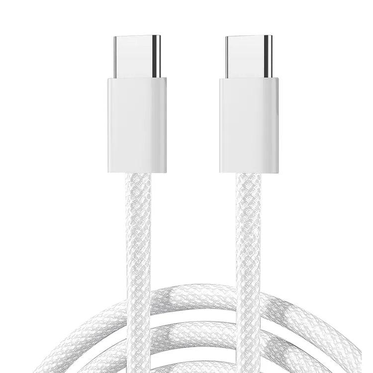 Joyroom Ben Series Type C to Type C 60W Fast Charging Cable 1m - White
