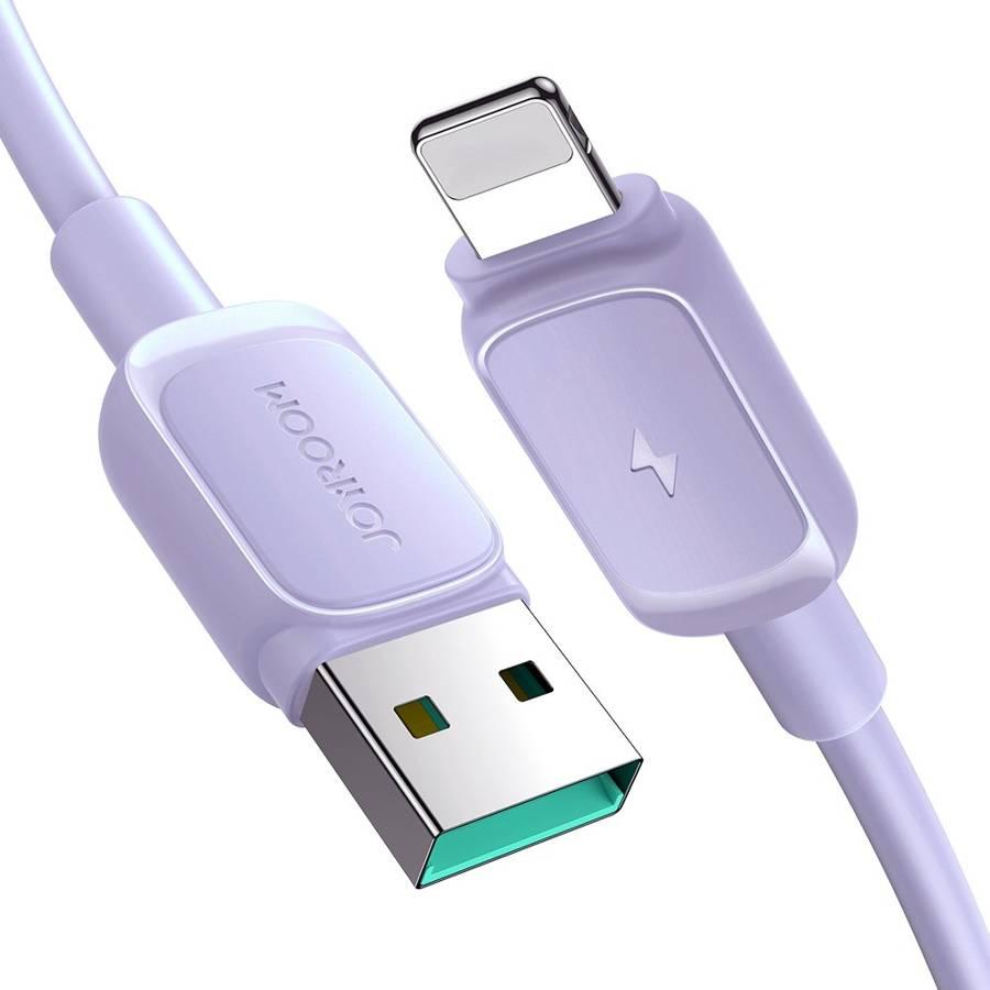 Joyroom Fast Charging Data Lightning Cable 1m Length - Purple