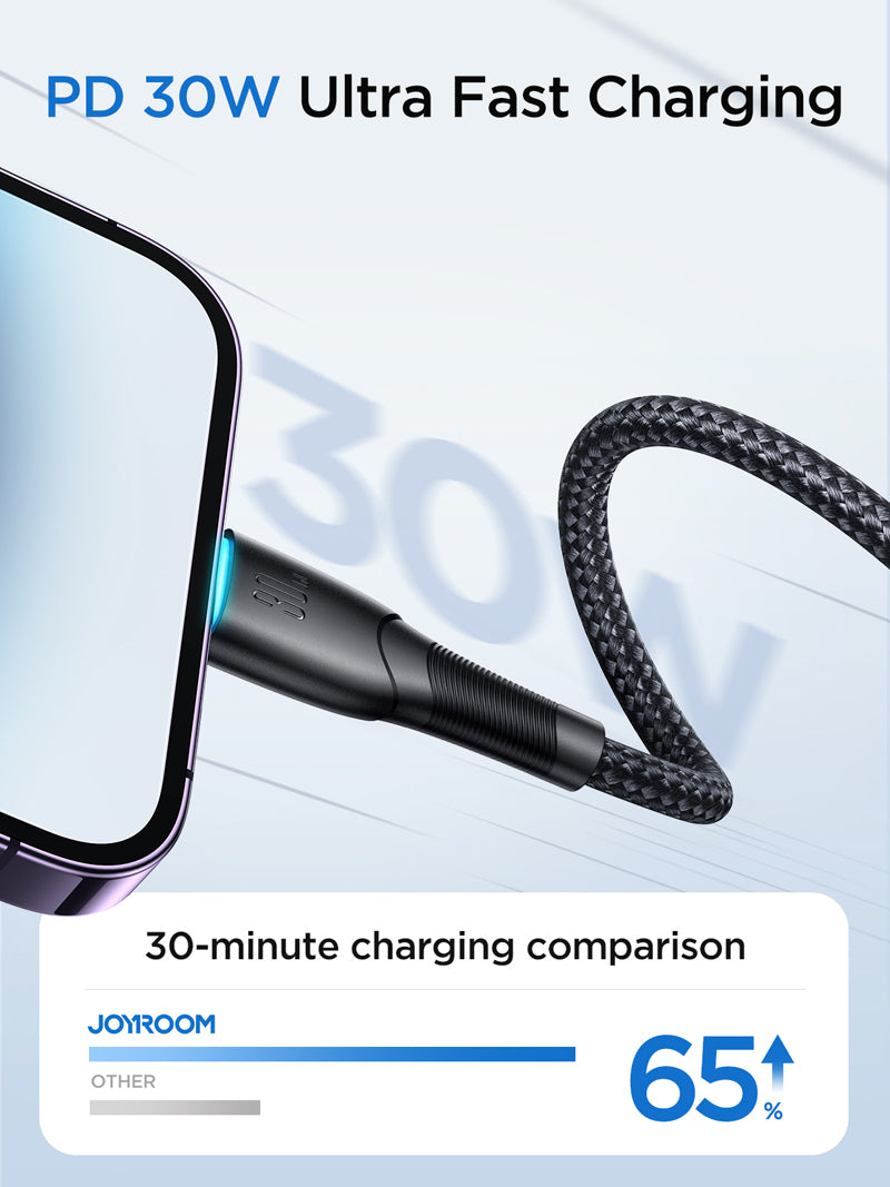 Joyroom Starry 30W USB C &Lightning Cable 1m