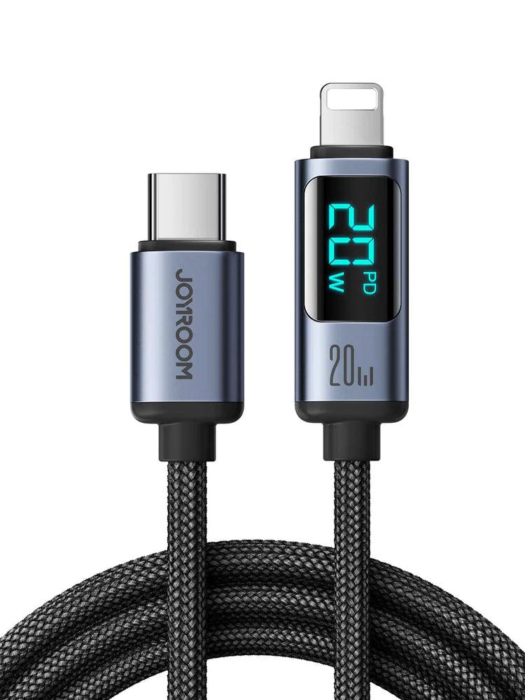 Joyroom Type C to Lightning 20W Fast Charging Cable - Black