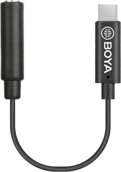 BOYA BY-K4 TRS to Type-C Adapter – Clean Audio Anywhere