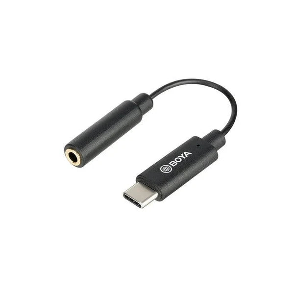 BOYA BY-K9 3.5mm TRRS to USB-C Audio Adapter Cable