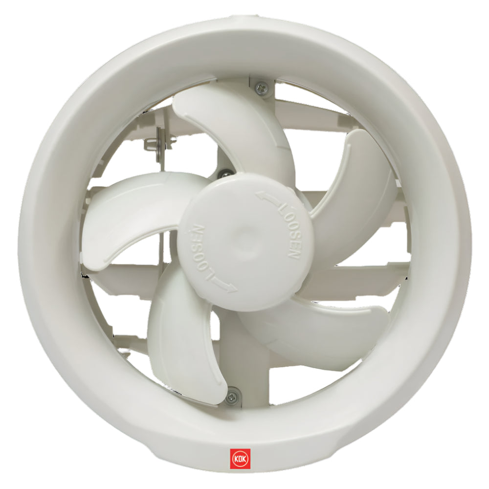 KDK 6-Inch Wall Mounted Exhaust Fan Bathroom Type