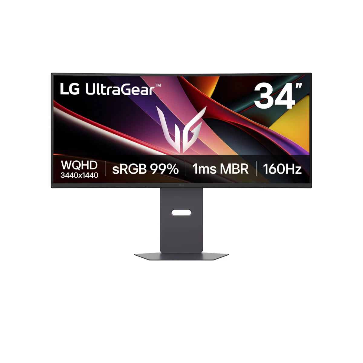 LG 34G600A-B UltraGear™ 34-inch 160Hz WQHD Curved Gaming Monitor