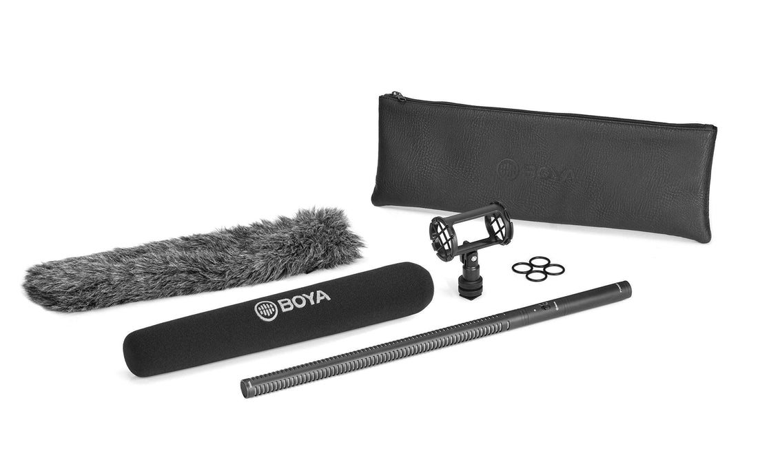 BOYA BY-PVM3000L Long Shotgun Mic for Pro Audio