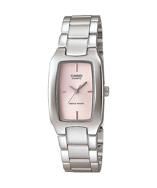 Casio, LTP-1165A-4CDF(SH20), Women's Watch - Pink Stainless Steel