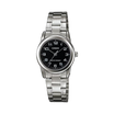 CASIO Women's Water Resistant Stainless Steel Analog Watch LTP-V001D-1B
