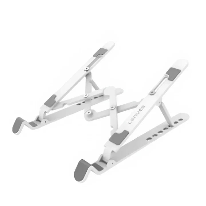 LENYES CR135 Adjustable Laptop Stand – White