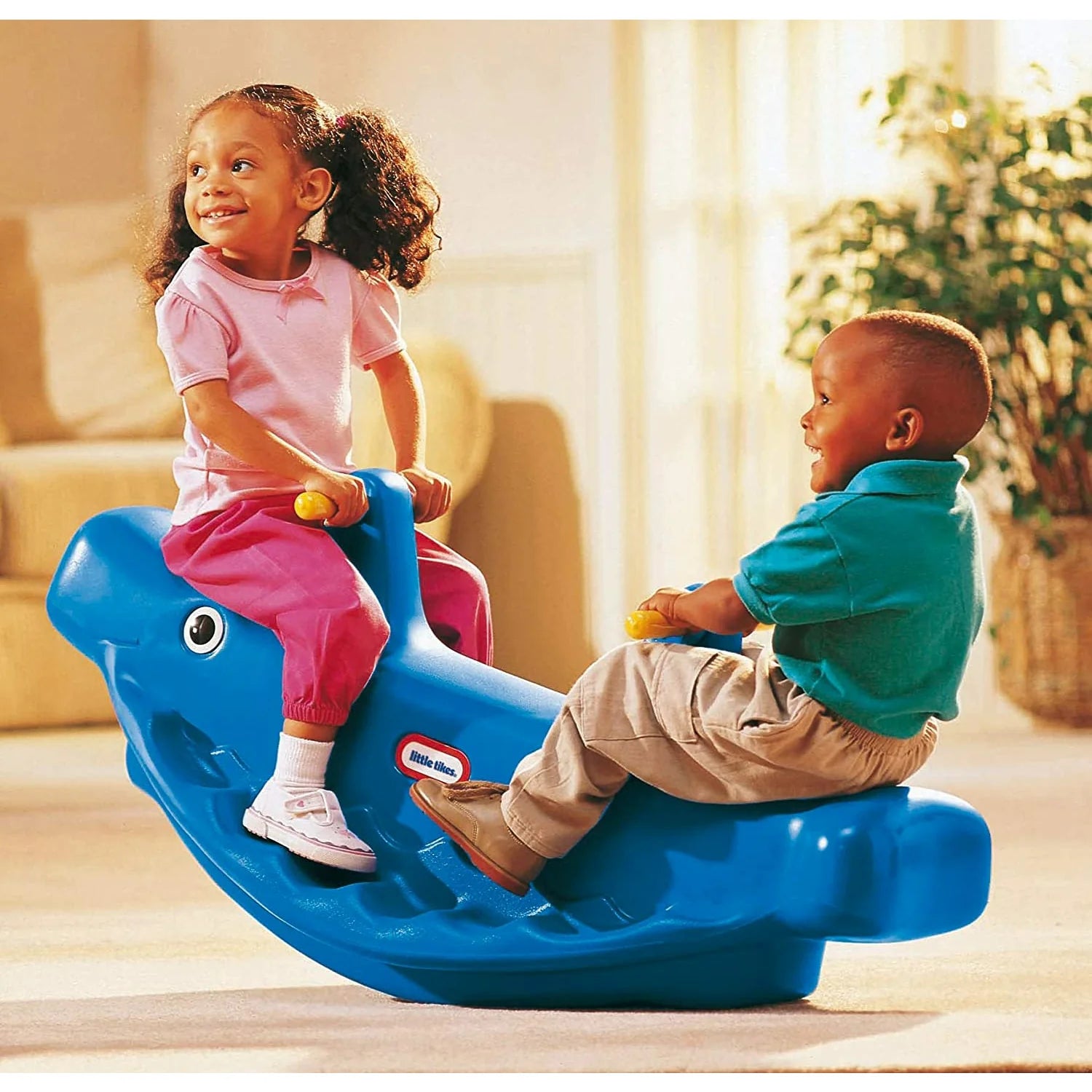 Little Tikes Whale Teeter Totter-blue 1pk