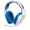 Logitech G335 Wired Gaming Headset with Flip-to-Mute Microphone – White – 981-001018