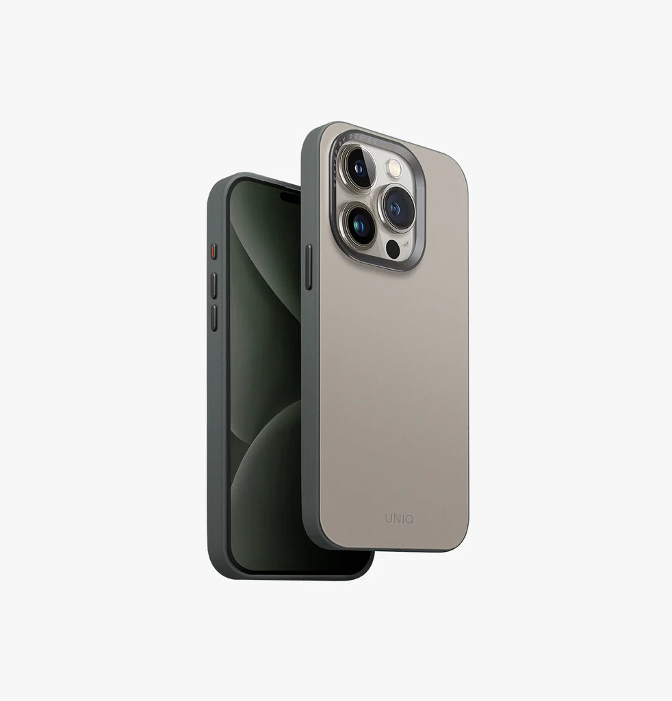 UNIQ LYDEN DS iPhone 15 Pro MagClick Case – Pine
