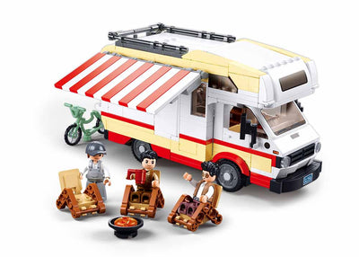 Sluban RV Building Set M38-B1193 - 506 Pieces Model Bricks