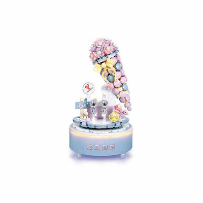 Sluban Pleyerid Music Box Love Declaration Ice Cream - 541 Piece Building Set