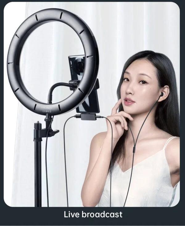 Mcdodo 60W Audio Adapter Type C to DC3.5 & Type C - Black