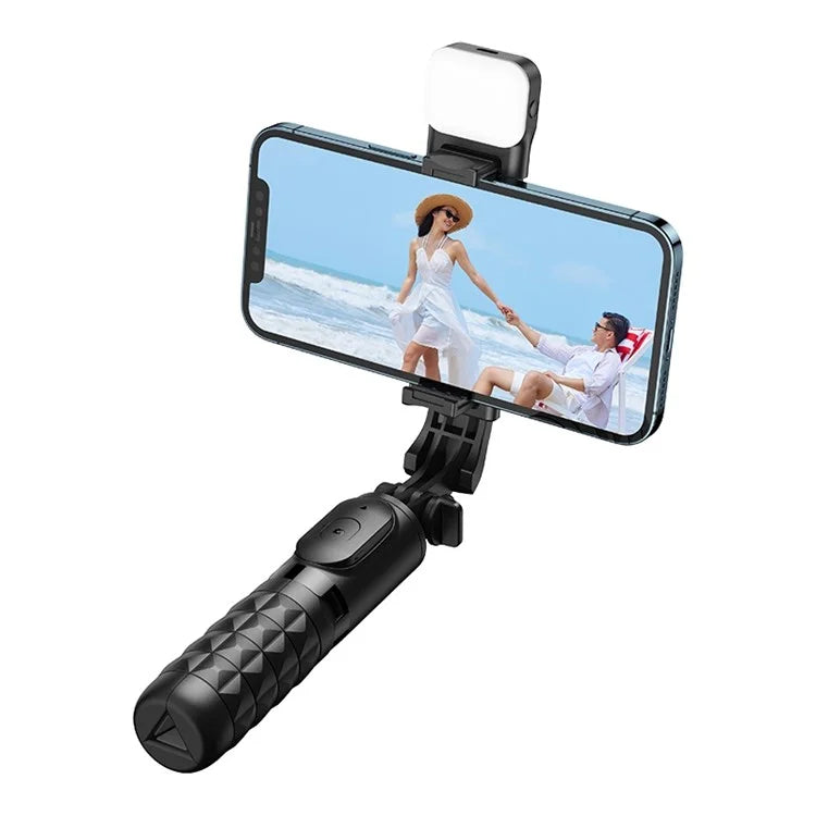 MCDODO Selfie Stick Tripod with Bluetooth Remote - Black