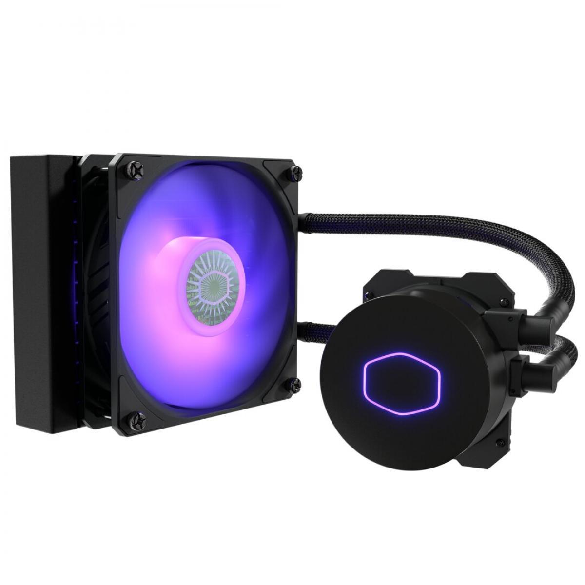 مبرد وحدة المعالجة المركزية السائل MasterLiquid ML120L V2 RGB من Cooler Master
