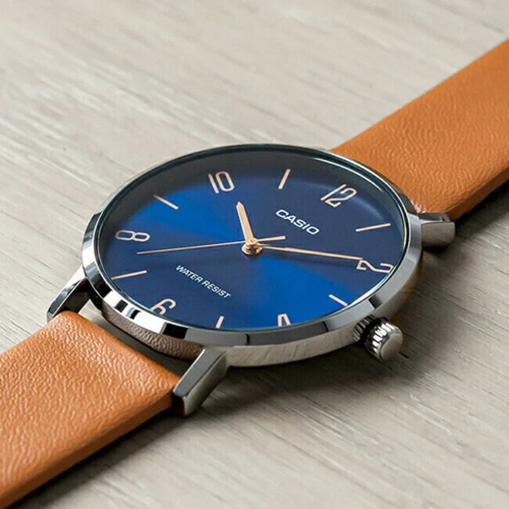 Casio men watch MTP-VT01L-2B2