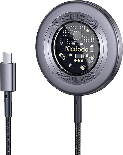 Mcdodo 15W Wireless Charger Fast & Efficient Charging - Black