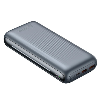 Mcdodo 20000mAh Power Bank with 65W Fast Charging & Digital Display - Black