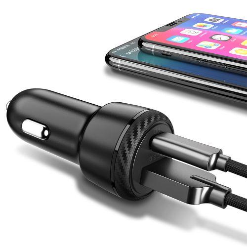 Mcdodo 38W PD & QC3.0 Fast Car Charger Quick & Efficient