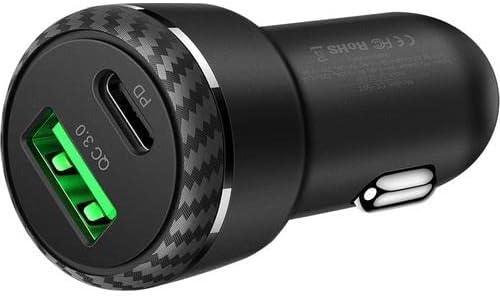 Mcdodo 38W PD & QC3.0 Fast Car Charger Quick & Efficient - Black
