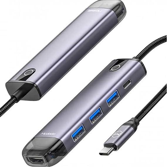 Mcdodo 5-in-1 Multi-Function Expand Adapter - 100W PD & 4K