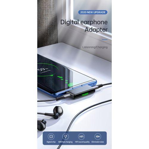 Mcdodo 60W Type-C to Dual Type-C Audio Adapter - High Quality