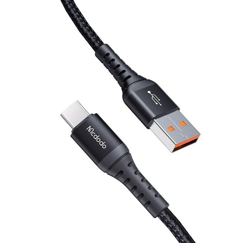 Mcdodo USB Type C 3M 27W Fast Charging Data Cable for Efficient Use - Black