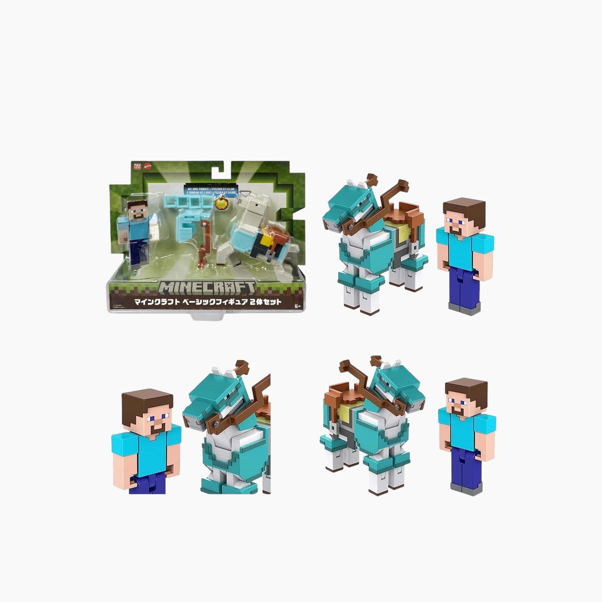 Minecraft Core 3, 25" Figure 2-Pack – Assorted