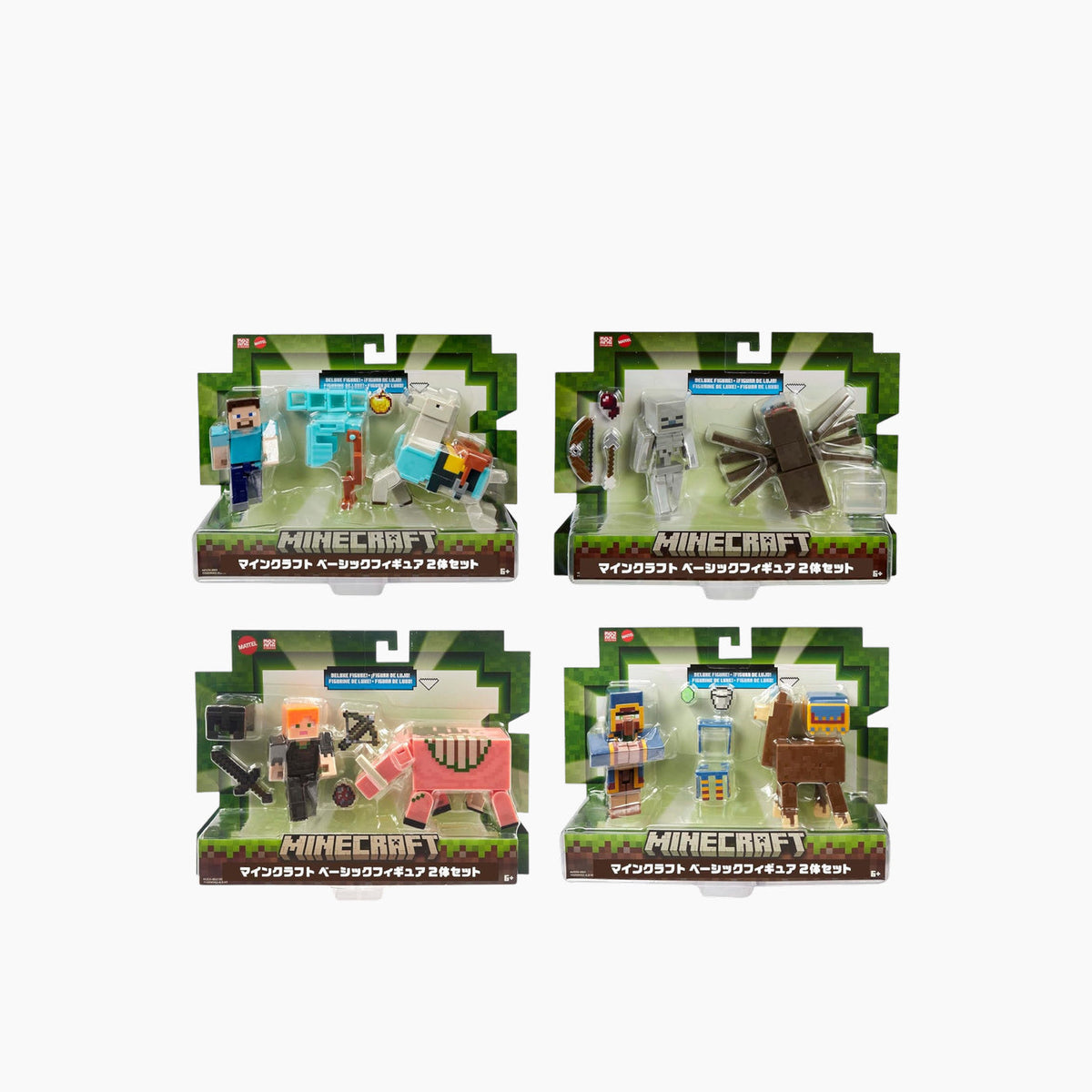 Minecraft Core 3, 25" Figure 2-Pack – Assorted