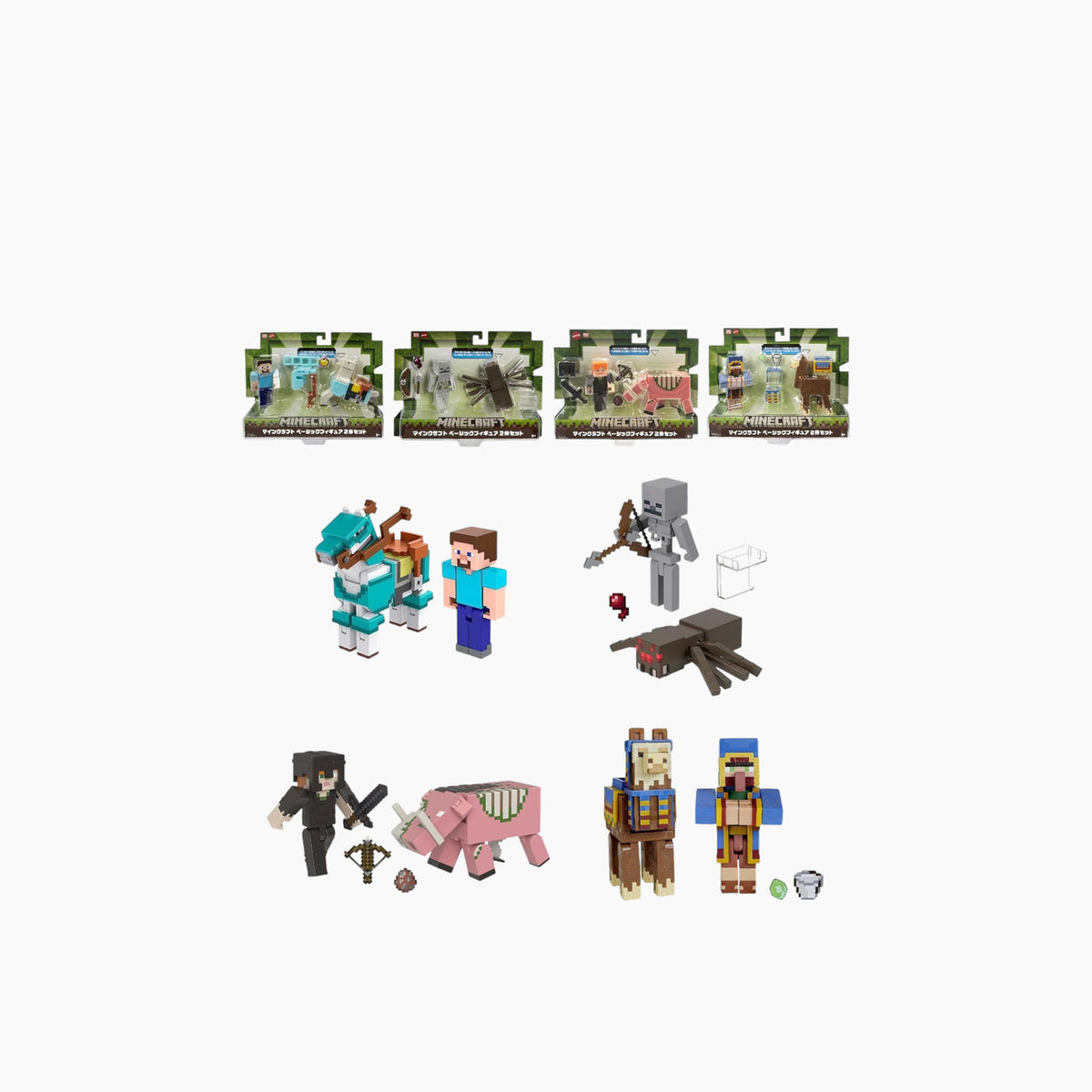 Minecraft Core 3, 25" Figure 2-Pack – Assorted