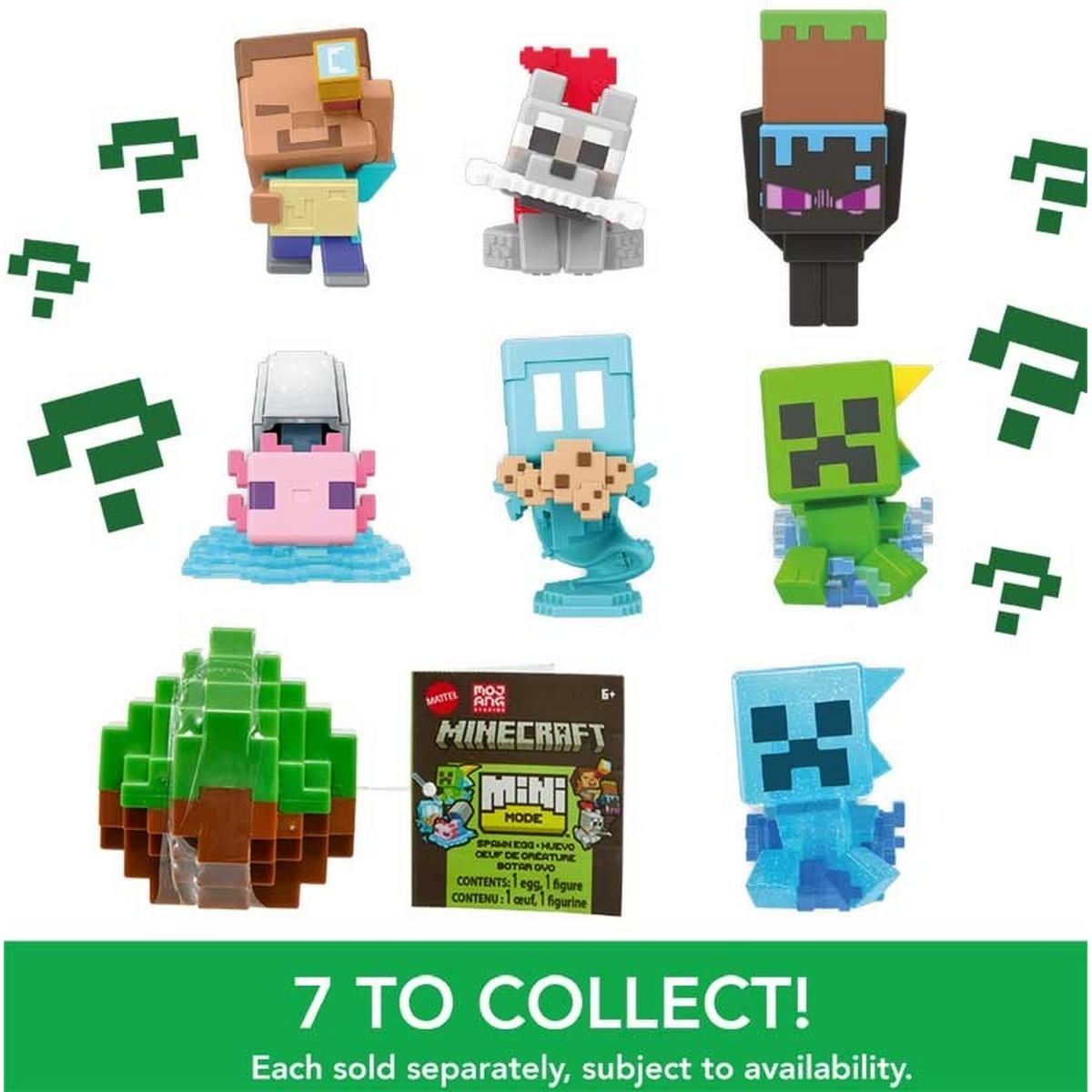Minecraft Mini Mode Spawn Egg – Assorted