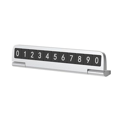 Momax MoVe Vehicle Number Display Privacy Protection - Silver