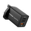 Momax ONEPLUG 67W GaN Charger Compact and Fast Charging - Black