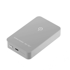 Momax Q.Mag Power 7 Magnetic Wireless Power Bank 10000mAh - Silver