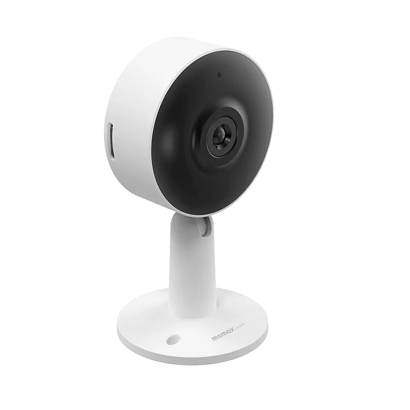 Momax Smart Eye 2K IP Camera with Night Vision & Motion Alerts - White