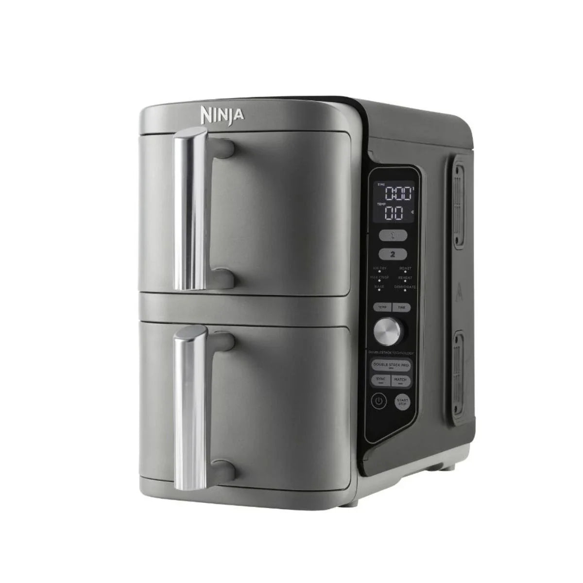 Ninja DoubleStack XL SL400ME 2-Basket Air Fryer – 9.5L Dual Drawer, 2470W