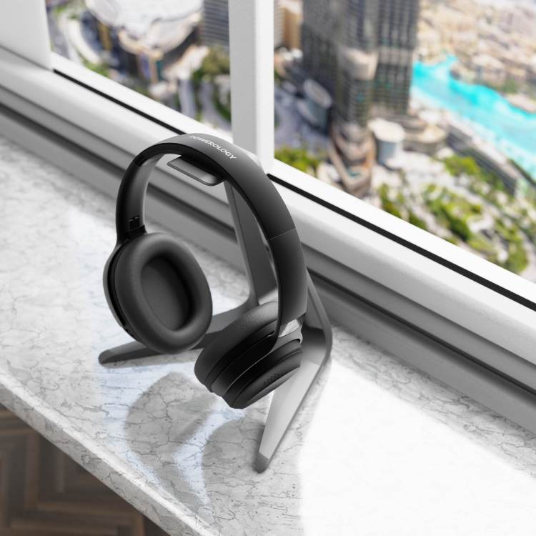 Powerology Over-Ear Noise Cancellation Headphones | HiFi Sound