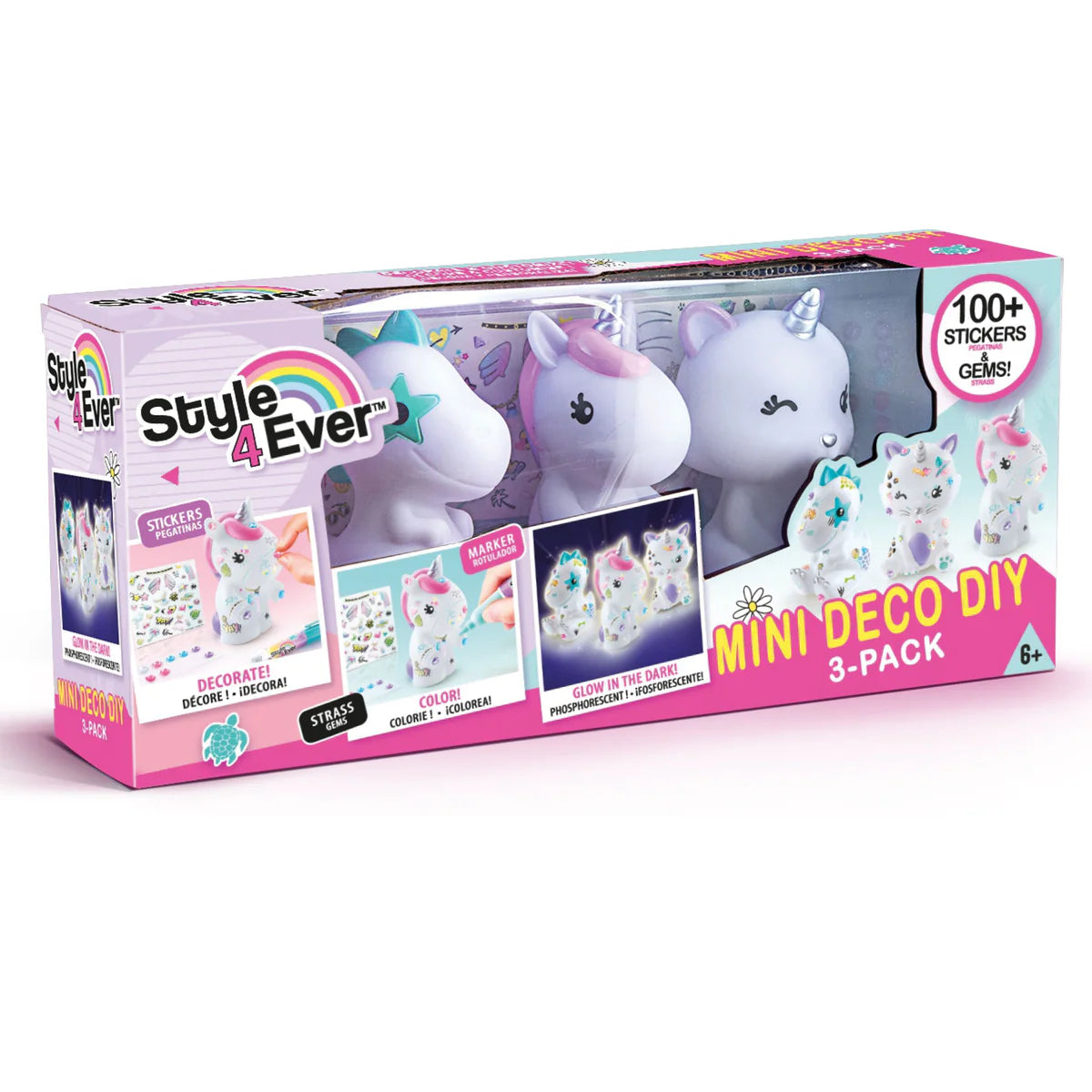 مجموعة DIY من 3 قطع من مجموعة Style 4 Ever من Canal Toys