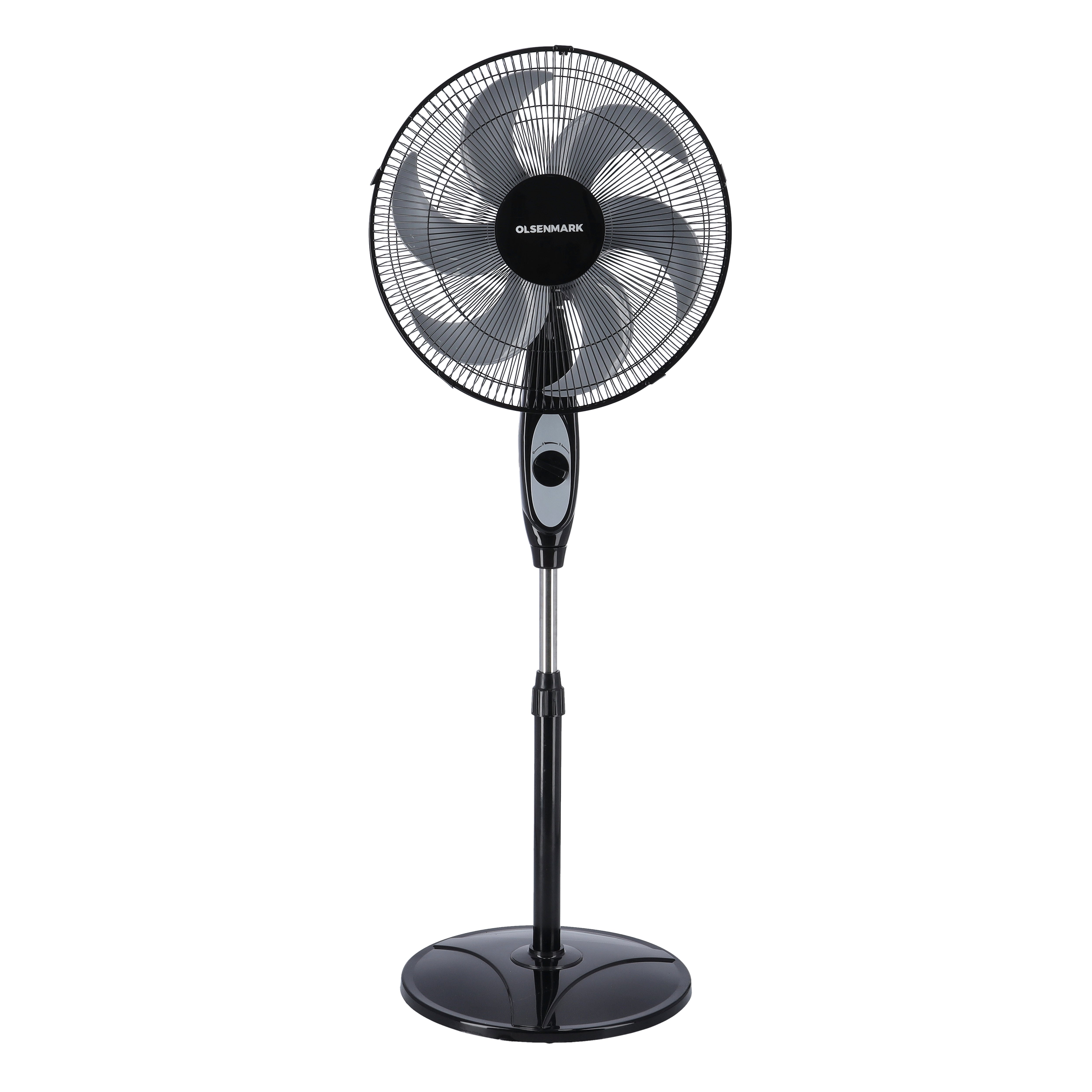 Olsenmark 16" Classic Stand Fan with 3 Speeds & 6 Metal Blades
