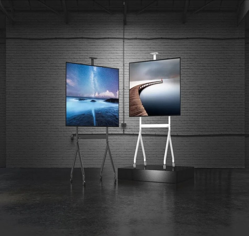 عربة تلفزيون متنقلة North Bayou P200 لشاشات مقاس 60-100 بوصة