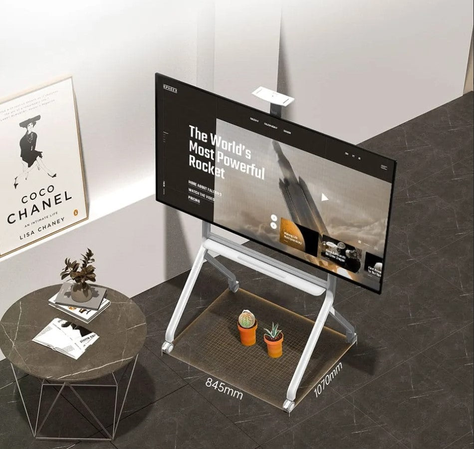 عربة تلفزيون متنقلة North Bayou P200 لشاشات مقاس 60-100 بوصة