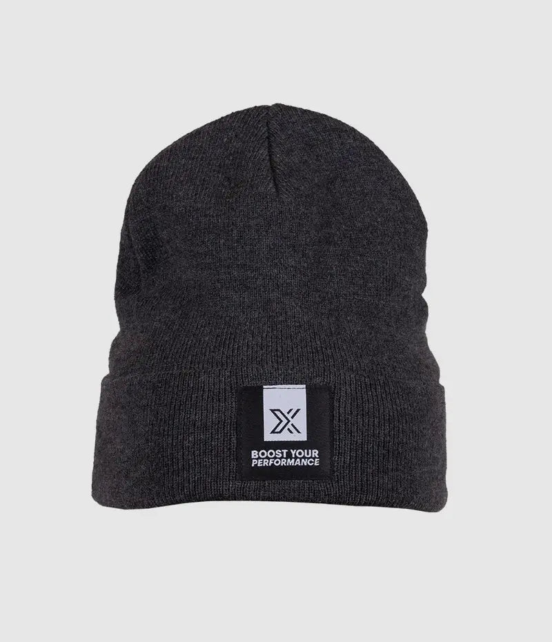 Patch Beanie Grey – Classic & Comfortable Winter Hat