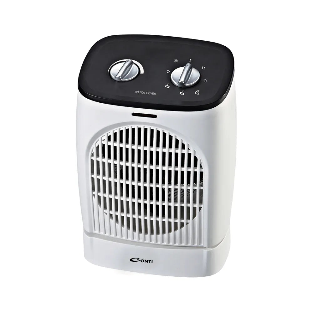 CONTI Fan Electric Heater – White Color