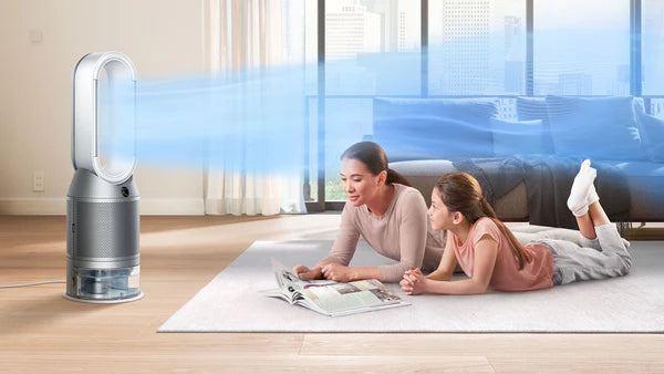 جهاز تنقية الهواء دايسون هوميديفاي آند كول أوتورياكت PH04 - أبيض/ذهبي