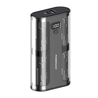 Powerology Crystalline 20000mAh 65W PD Fast Power Bank